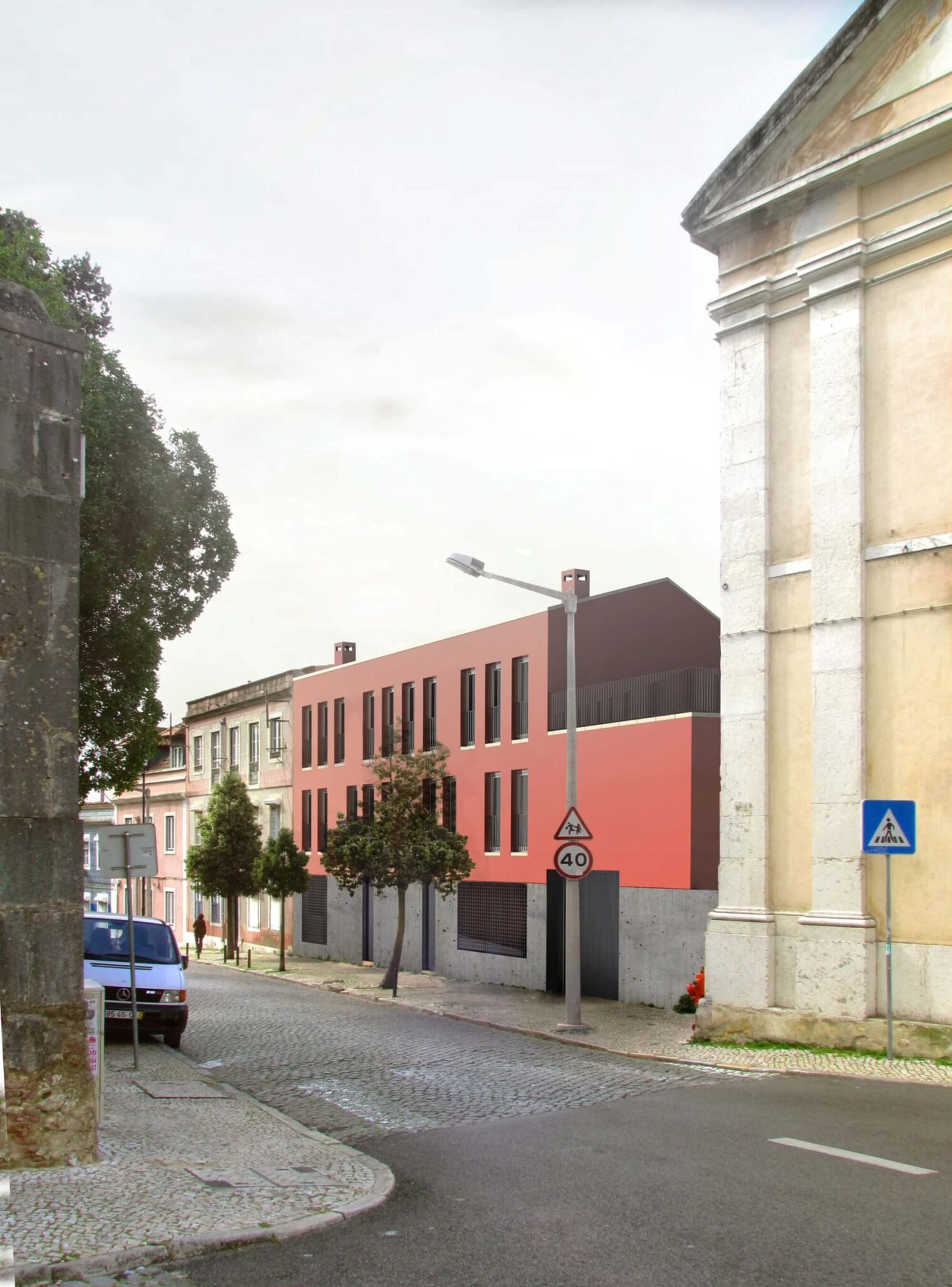 Edifício na Rua Capitão Afonso Pala - Silva Dias Arquitectos